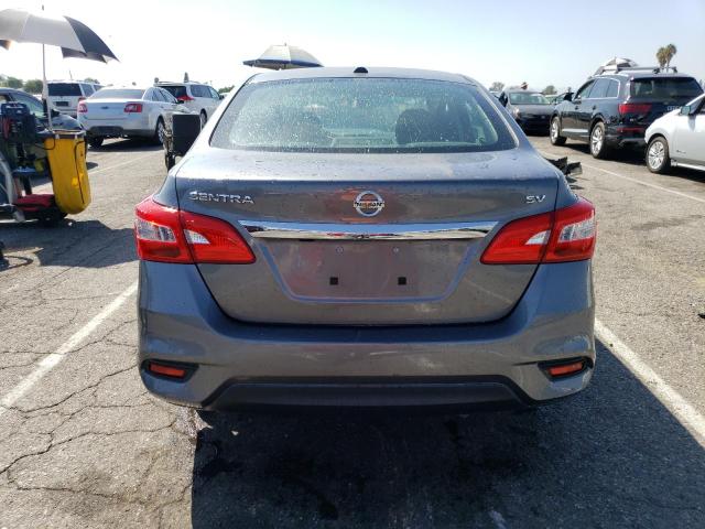 3N1AB7AP7KY314582 - 2019 NISSAN SENTRA S GRAY photo 6