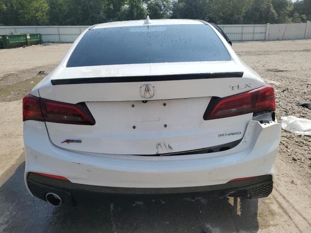19UUB3F85LA801498 - 2020 ACURA TLX ADVANCE WHITE photo 6
