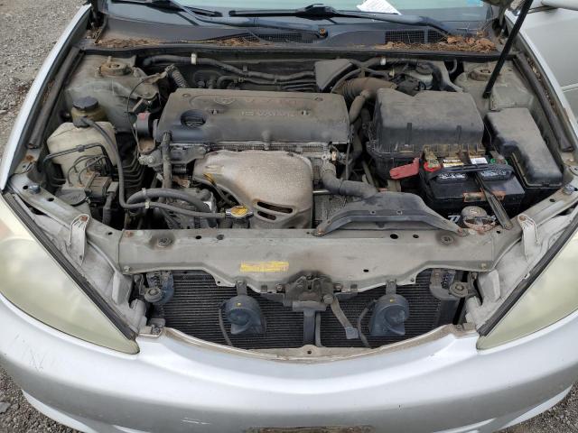 4T1BE32K02U598267 - 2002 TOYOTA CAMRY LE SILVER photo 11
