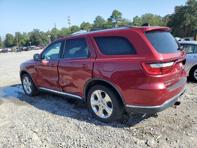 1C4RDHDG4FC111823 - 2015 DODGE DURANGO LIMITED RED photo 2