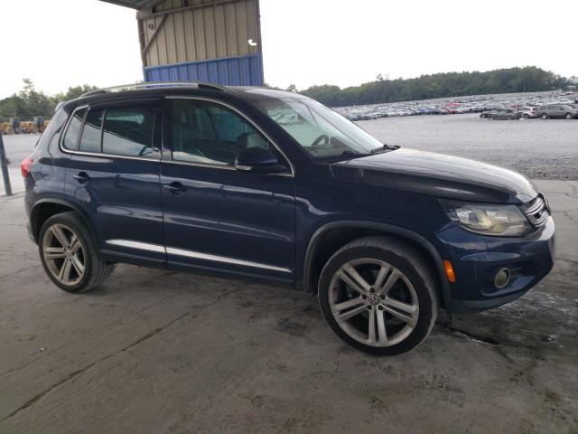 WVGAV7AX1FW114827 - 2015 VOLKSWAGEN TIGUAN S BLUE photo 4