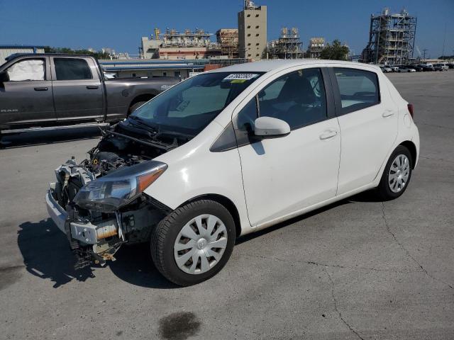 VNKKTUD37HA085489 - 2017 TOYOTA YARIS L WHITE photo 1