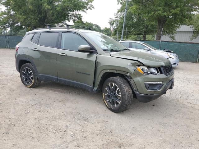 3C4NJDAB6LT204741 - 2020 JEEP COMPASS SPORT GREEN photo 4
