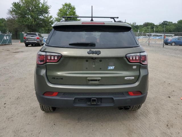 3C4NJDAB6LT204741 - 2020 JEEP COMPASS SPORT GREEN photo 6