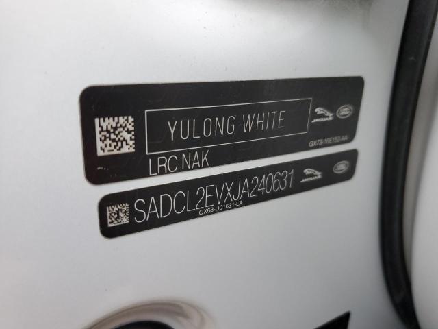SADCL2EVXJA240631 - 2018 JAGUAR F-PACE R - SPORT WHITE photo 13