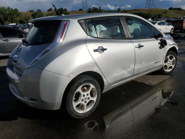 1N4AZ0CP1DC404843 - 2013 NISSAN LEAF S SILVER photo 3