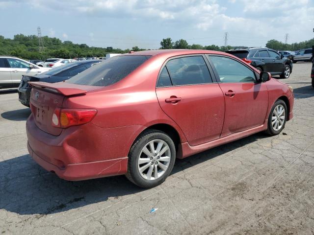 1NXBU40E59Z014266 - 2009 TOYOTA COROLLA BASE برغندي صورة 3