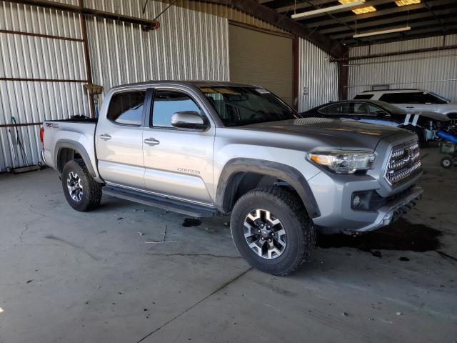 3TMAZ5CNXGM013313 - 2016 TOYOTA TACOMA DOUBLE CAB SILVER photo 4
