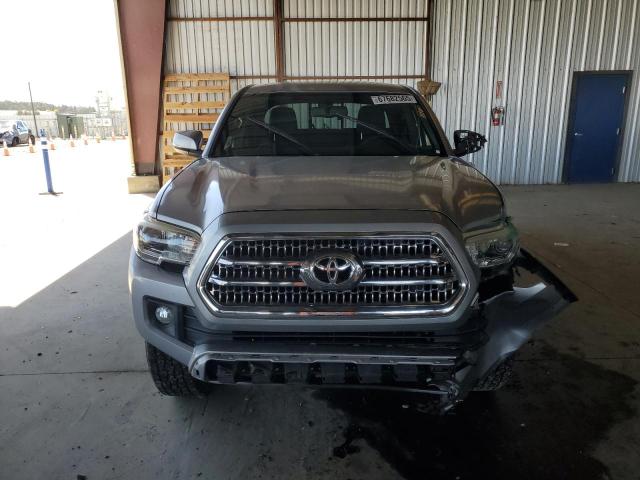 3TMAZ5CNXGM013313 - 2016 TOYOTA TACOMA DOUBLE CAB SILVER photo 5