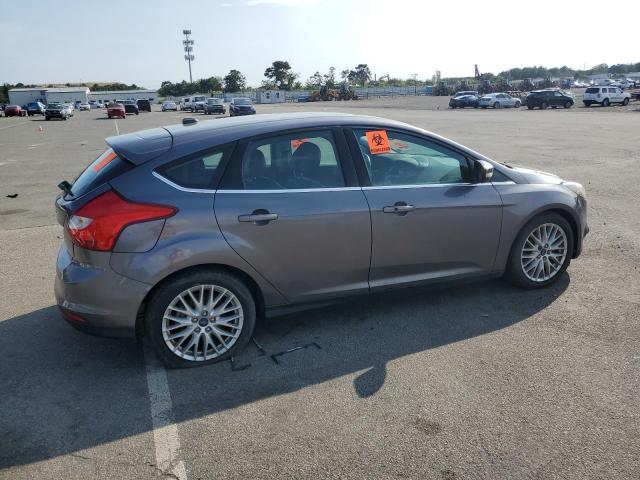 1FADP3N26EL401721 - 2014 FORD FOCUS TITANIUM GRAY photo 3