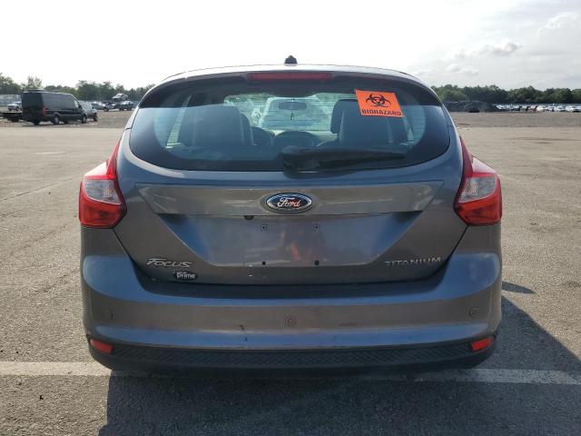 1FADP3N26EL401721 - 2014 FORD FOCUS TITANIUM GRAY photo 6