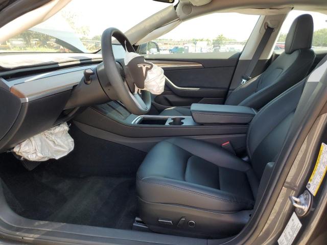 5YJ3E1EA3PF685192 - 2023 TESLA MODEL 3 ნაცრისფერი ფოტო 7