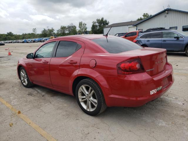 1C3CDZCG8DN504159 - 2013 DODGE AVENGER SXT RED photo 2