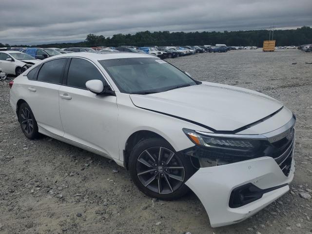 1HGCV1F53MA028979 - 2021 HONDA ACCORD EXL WHITE photo 4