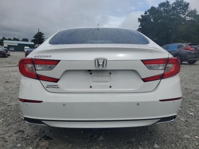 1HGCV1F53MA028979 - 2021 HONDA ACCORD EXL WHITE photo 6