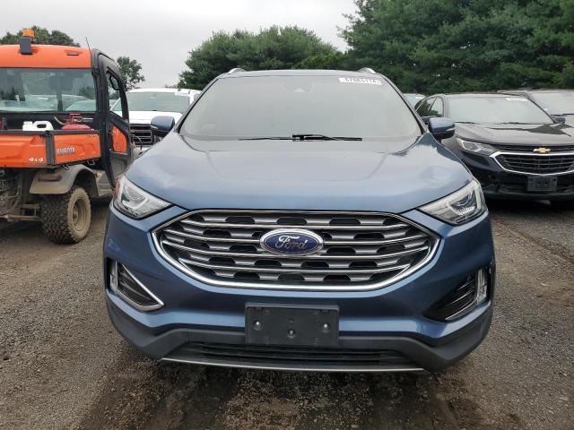 2FMPK4J93KBB24631 - 2019 FORD EDGE SEL BLUE photo 5