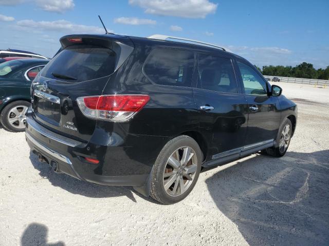 5N1AR2MM1EC639914 - 2014 NISSAN PATHFINDER S BLACK photo 3