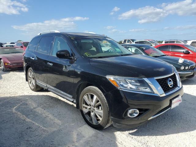 5N1AR2MM1EC639914 - 2014 NISSAN PATHFINDER S BLACK photo 4