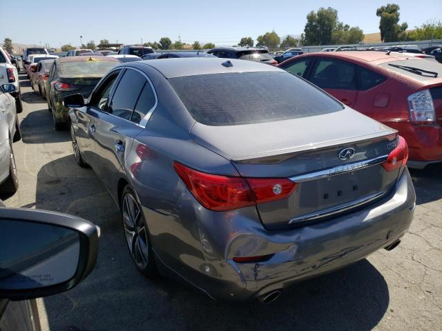 JN1BV7AP2EM692778 - 2014 INFINITI Q50 SPORT BASE SILVER photo 2