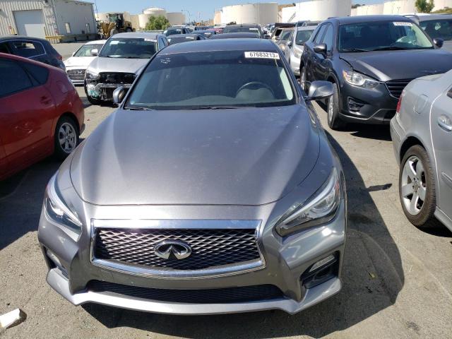 JN1BV7AP2EM692778 - 2014 INFINITI Q50 SPORT BASE SILVER photo 5