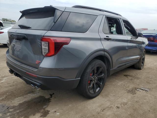 1FM5K8GC3NGB95861 - 2022 FORD EXPLORER ST GRAY photo 3