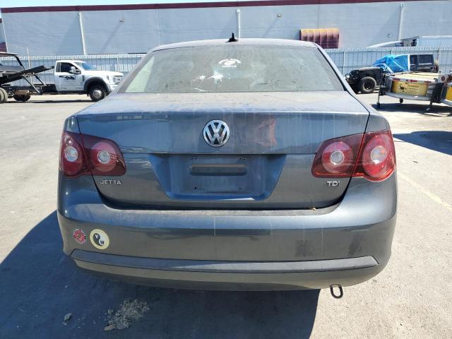 3VWAL71KX9M039688 - 2009 VOLKSWAGEN JETTA TDI GRAY photo 6