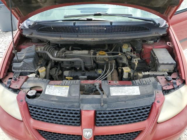 2D4GP44363R305179 - 2003 DODGE GRAND CARA SPORT RED photo 12