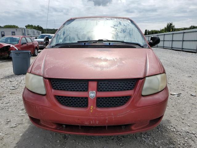 2D4GP44363R305179 - 2003 DODGE GRAND CARA SPORT RED photo 5