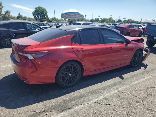 4T1K61AK3PU139809 - 2023 TOYOTA CAMRY XSE RED photo 3