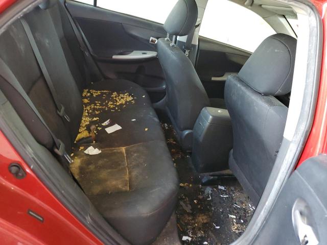 1NXBU4EEXAZ295994 - 2010 TOYOTA COROLLA BASE Qırmızı foto 10