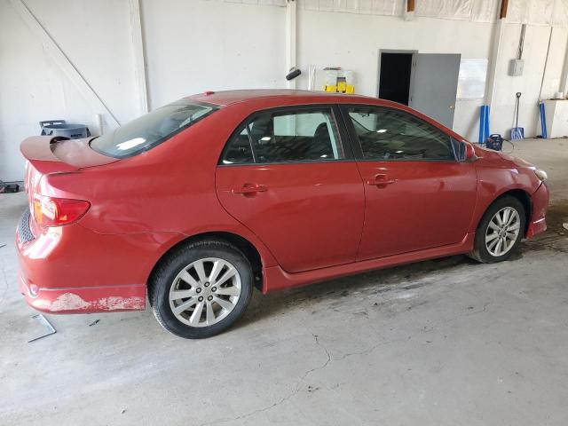 1NXBU4EEXAZ295994 - 2010 TOYOTA COROLLA BASE Qırmızı foto 3
