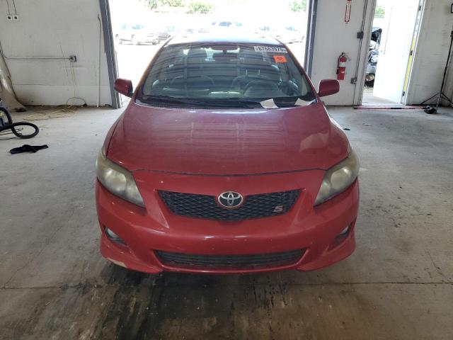 1NXBU4EEXAZ295994 - 2010 TOYOTA COROLLA BASE Qırmızı foto 5