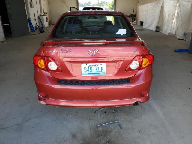 1NXBU4EEXAZ295994 - 2010 TOYOTA COROLLA BASE Qırmızı foto 6