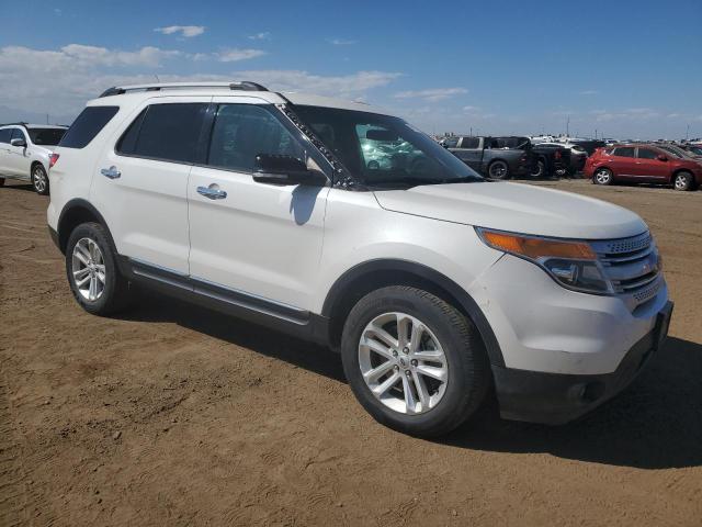 1FM5K8D84FGC53316 - 2015 FORD EXPLORER XLT WHITE photo 4