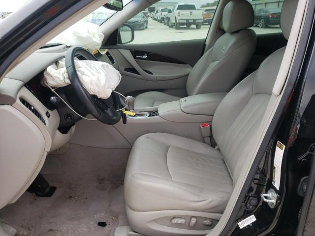 JNKAJ09E68M302217 - 2008 INFINITI EX35 BASE შავი ფოტო 7