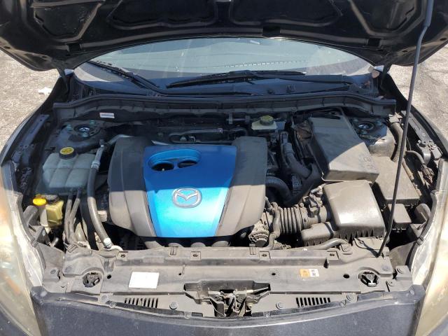 JM1BL1VP8D1735224 - 2013 MAZDA 3 I BLACK photo 11