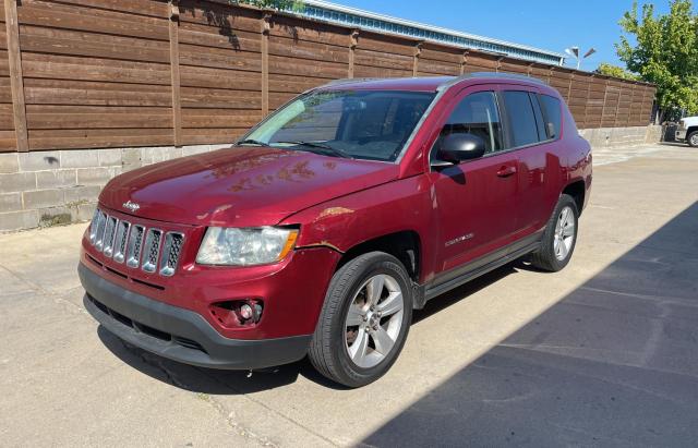 1C4NJCBA2ED643783 - 2014 JEEP COMPASS SPORT Қызыл фото 2