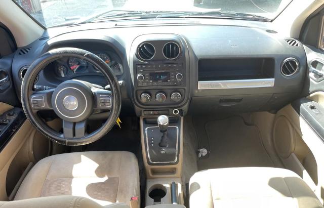 1C4NJCBA2ED643783 - 2014 JEEP COMPASS SPORT Қызыл фото 9