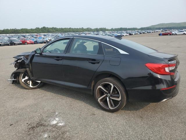 1HGCV1F31KA056680 - 2019 HONDA ACCORD SPORT أسود صورة 2