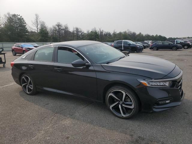 1HGCV1F31KA056680 - 2019 HONDA ACCORD SPORT أسود صورة 4