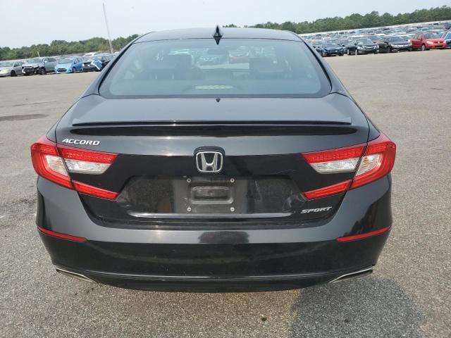1HGCV1F31KA056680 - 2019 HONDA ACCORD SPORT أسود صورة 6