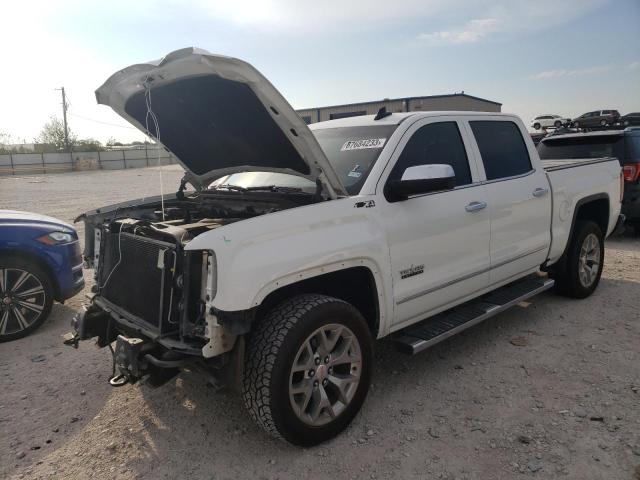 3GTU2NEC9JG437603 - 2018 GMC SIERRA K1500 SLT WHITE photo 1