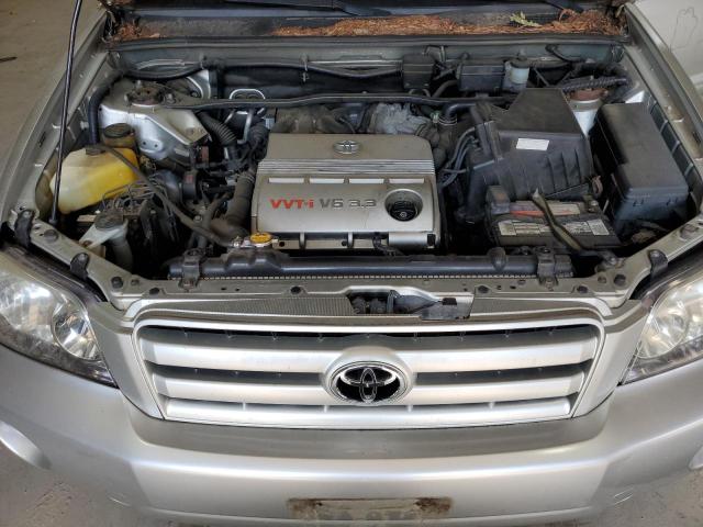 JTEEP21A750108431 - 2005 TOYOTA HIGHLANDER LIMITED SILVER photo 12