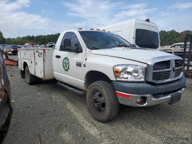 3D6WG46827G768835 - 2007 DODGE RAM 3500 S WHITE photo 4