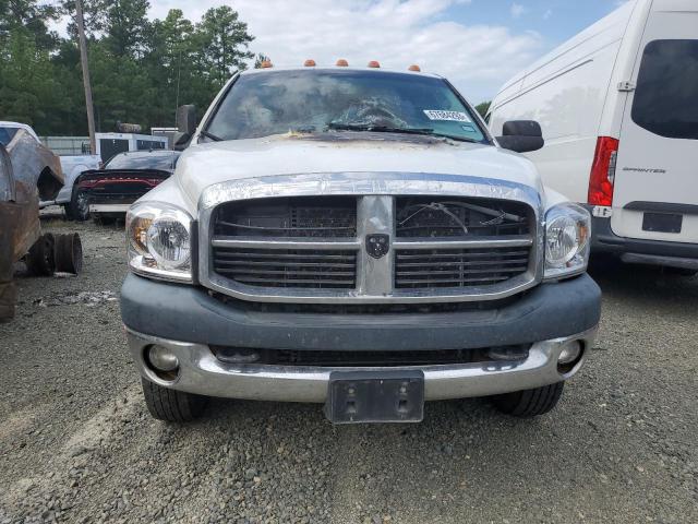 3D6WG46827G768835 - 2007 DODGE RAM 3500 S WHITE photo 5