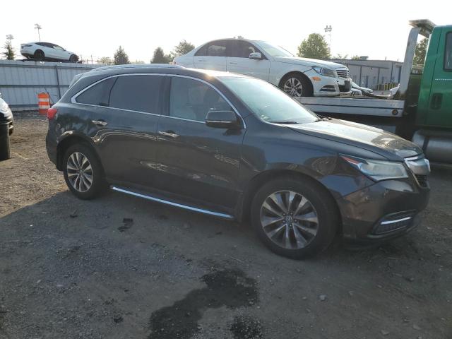 5FRYD4H41EB015748 - 2014 ACURA MDX TECHNOLOGY Gris foto 4