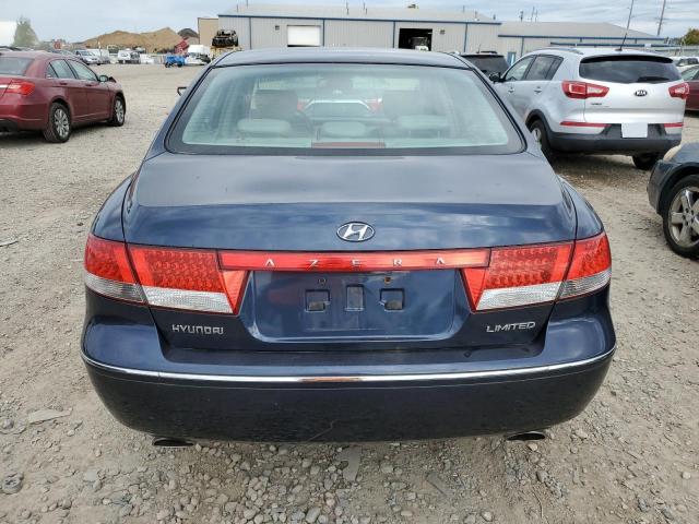 KMHFC46F46A056767 - 2006 HYUNDAI AZERA SE BLUE photo 6