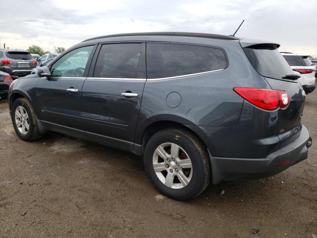 1GNLVGED4AS132131 - 2010 CHEVROLET TRAVERSE LT BLUE photo 2