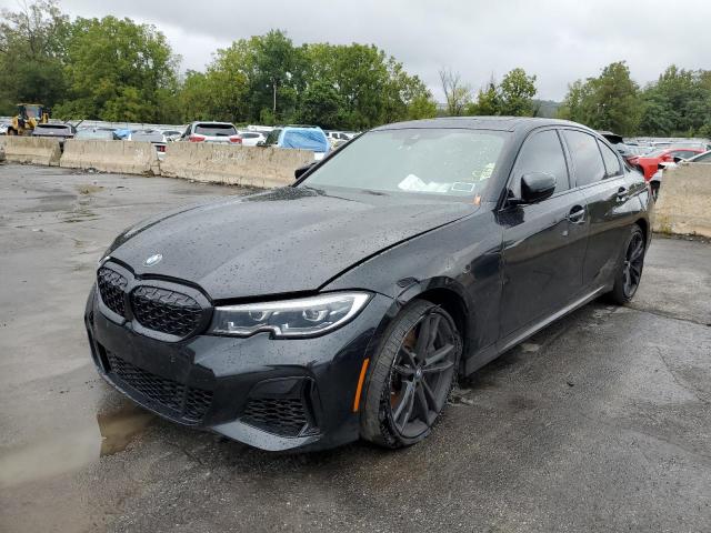 3MW5U9J09M8B74901 - 2021 BMW M340XI BLACK photo 1