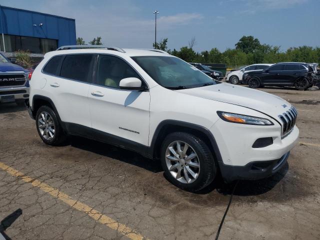 1C4PJLDX8JD606404 - 2018 JEEP CHEROKEE LIMITED WHITE photo 4